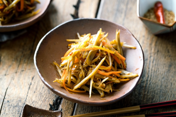 Kinpira Gobo, Camilan Vegan Sehat Mentok dari Masakan Jepang Kuno